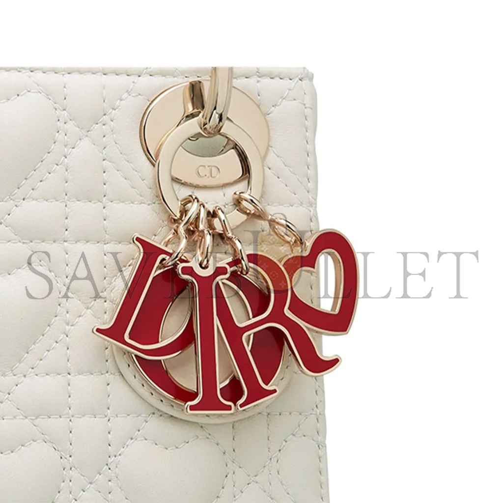 DIOR  MINI LADY AMOUR BAG  M0505OCAL_M030 (17cm*15cm*7cm)